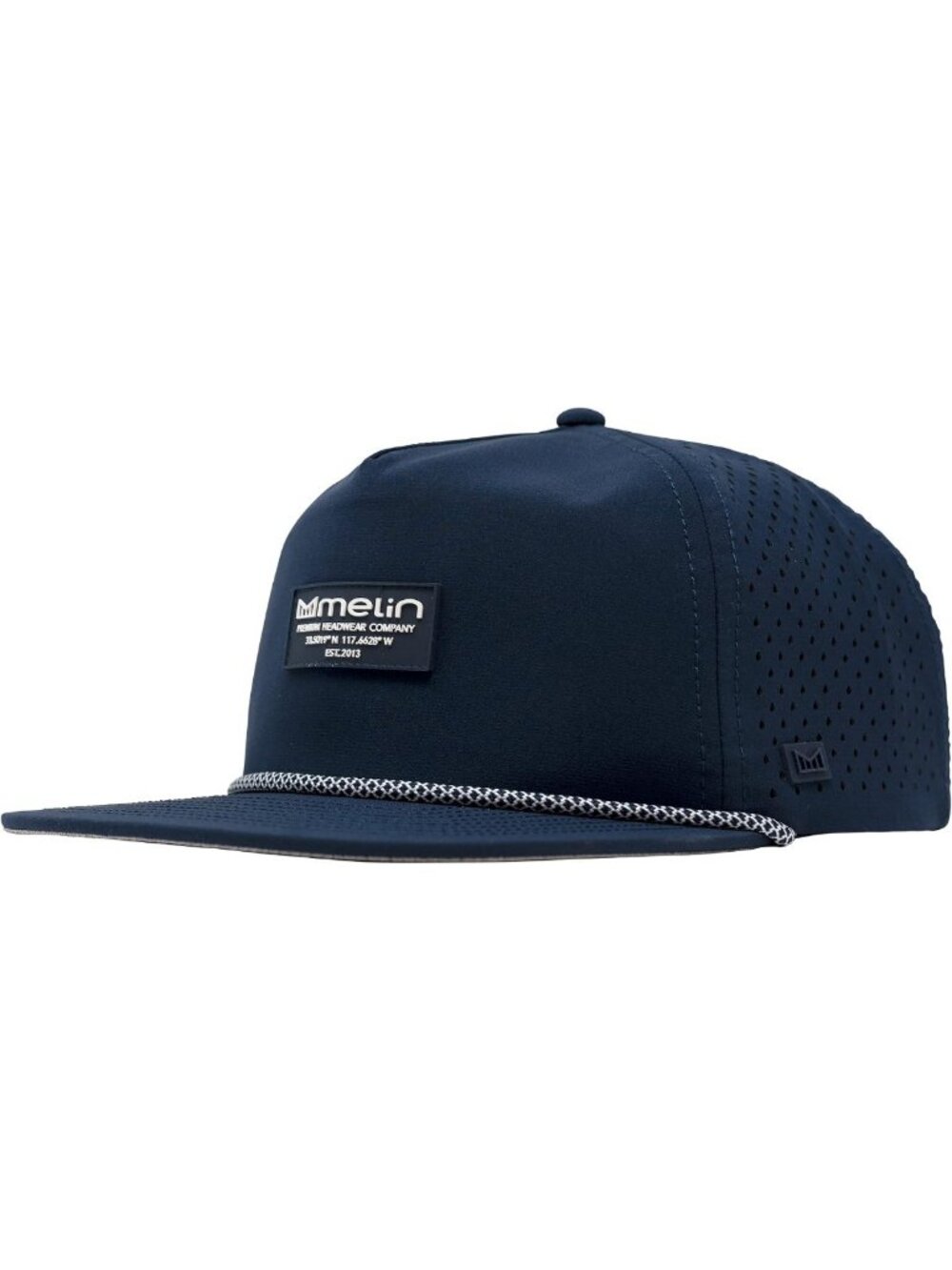 Water-Resistant Men's Rope Hat - Stylish Brick Color, Perfect for Outdoor